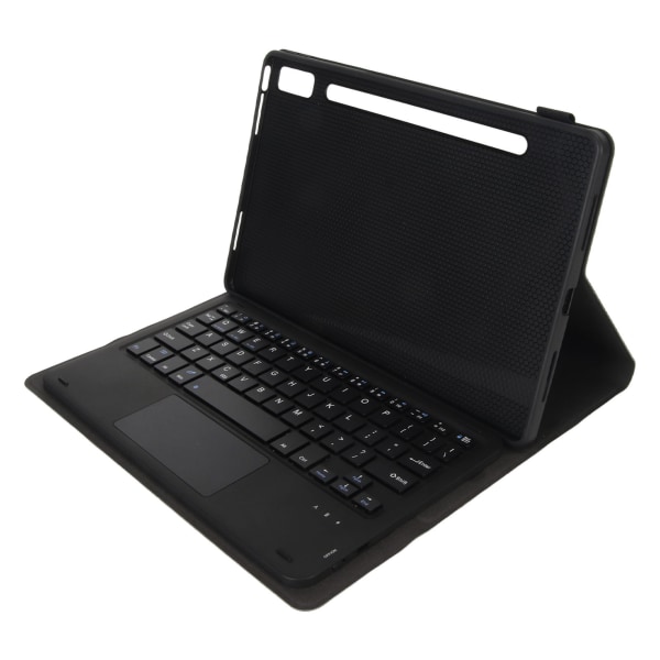 Tablet-tastatur-etui til Lenovo til Tab P11 Pro Gen 2 til Pad Pro 2022 11,2 tommer tablet-etui med penneholder Pegefelt Sort