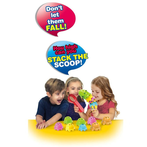 Stack up familiespill, Scoop—pa