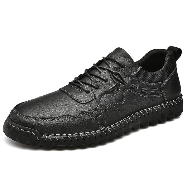 Herresko Mote Sneaker Løpesko Sklisikre Casual Sko K8903 Svart 44