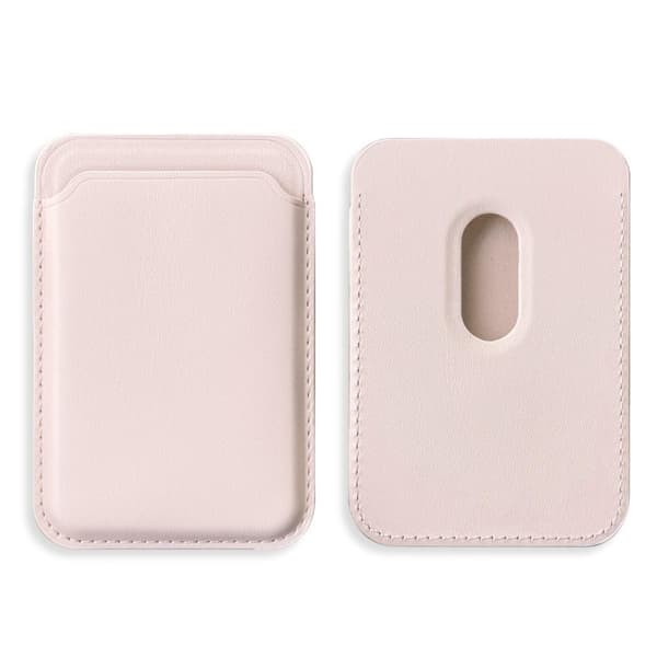 Magnetisk MagSafe-kortholder lys rosa