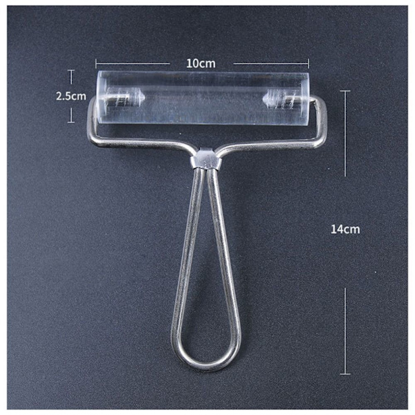 Akryl Rullehåndtag Non-Stick Clay Roller 10CM 10CM