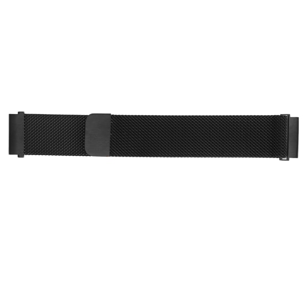 Klockarmband i rostfritt stål Watch Bekvämt, hudvänligt watch för Huawei GT2 Black