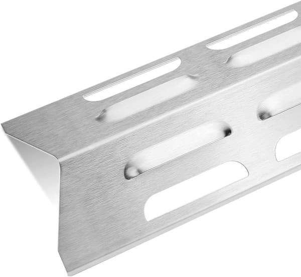 41CM Varmeskjold udskiftning til Ultar, Blooma, Outback, Kenmore, Master Forge, Perfect Flame, passer de fleste BBQ-grillmodeller, 4-pak