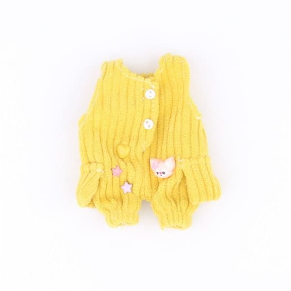 Docka Jumpsuits Sweatshirt Antrekk GUL Gul