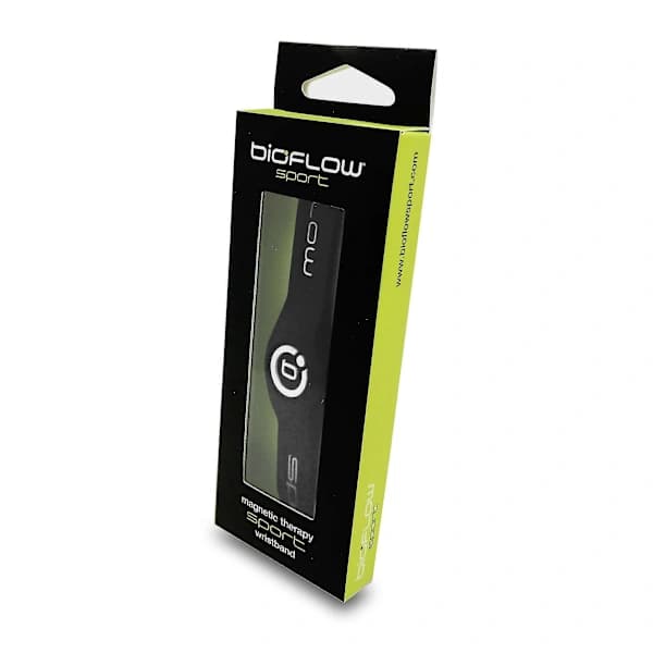 Bioflow Sport Armbånd Sort/hvid L (20,5 cm)
