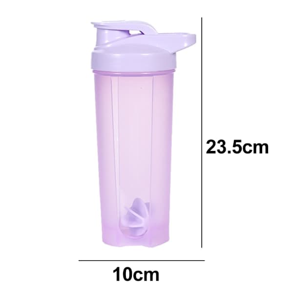 Shakerflaske med motiverende sitat Proteinshaker