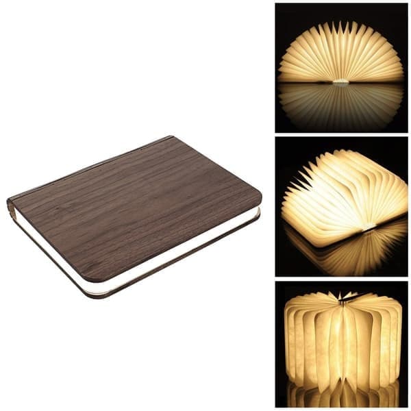 Bok LED-lampe / Boklampe - (Tre)