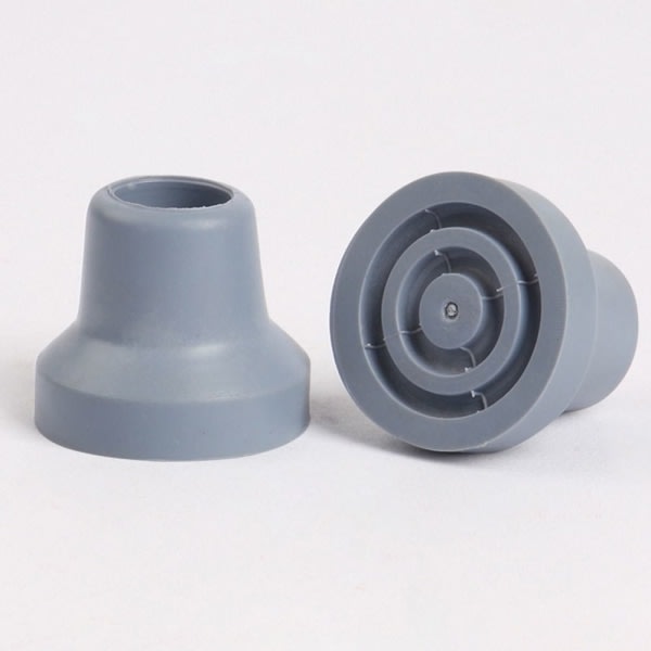 2 kpl kainalosauvan kärkiä suojaa MUSTA-16MM MUSTA-16MM musta-16mm