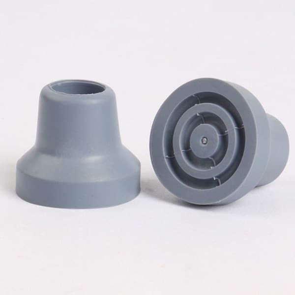 2 stk. Krykkefod Stokke Dutter Beskytter SORT-16MM SORT-16MM sort-16mm.pa