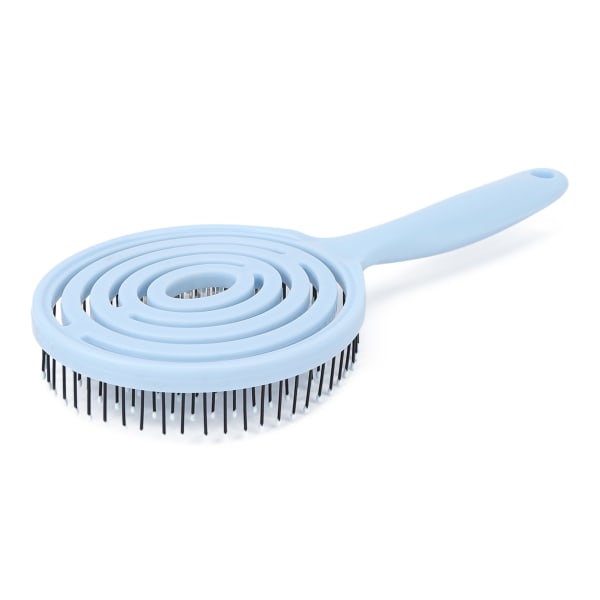 Håraffiltreringsbørste Rund Blød glatning Salon Detangler-hårkam til krøllet glat, vådt tørt hår