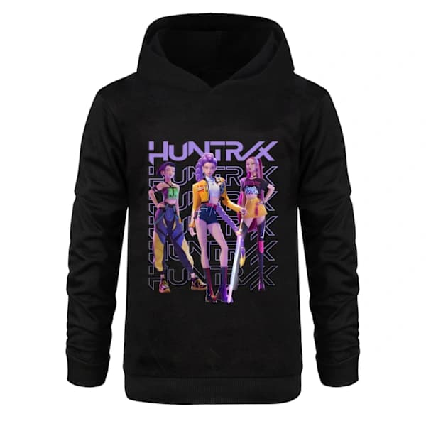 Kpop Demon Hunters barn sweatshirt svart