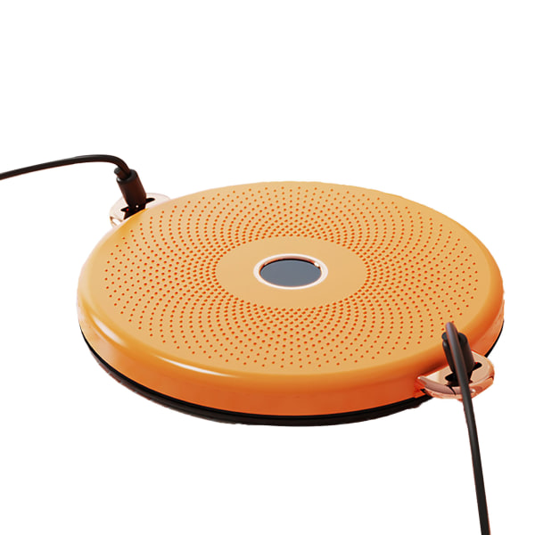 Twister Board PP ja ABS liukumattomuus Helppokäyttöinen Kevyt vyötärökone Fitness Orange Pull Rope
