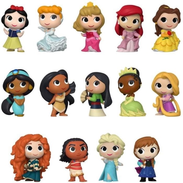 Funko - Disney Princess Mystery Minis: Ultimate Princess (satunnainen malli)