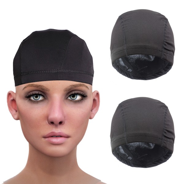 5 Styck Kupol Sträckbara Peruk Hat Kupol Stil Peruk Hatt för män kvinnor