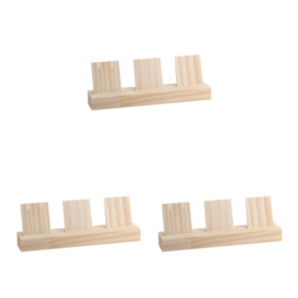 1/2/3 Örhänge Display Stativ Stor Kapacitet för Retail Display Liten 1 Fack 22cm Small 1 slot 22cm 3Set