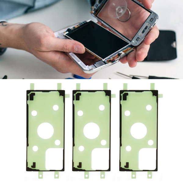 Akun cover tarra Kertakäyttöisen vaihtopuhelimen cover takakannen liima Galaxy Note 10 N970 Random Color