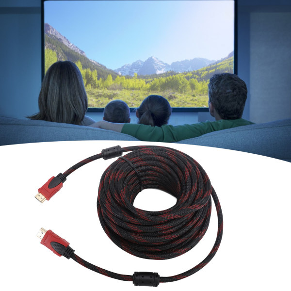 HD Multimedia Interface 1.4 Cable 1080P Plug and Play HD Sound Video johto PC TV: set 49.2ft
