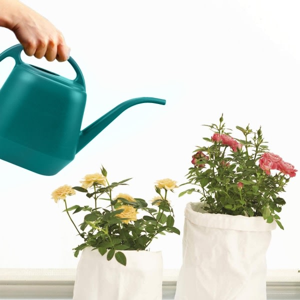 Plastvattenkanna, 1 gallon, grön—PA