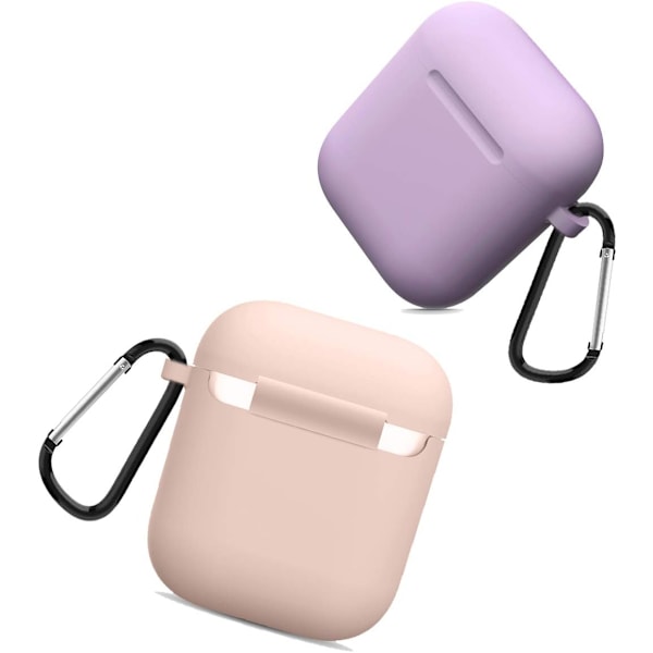 AirPods-etui, fuldt dækkende beskyttende silikoneetui til AirPods-tilbehør