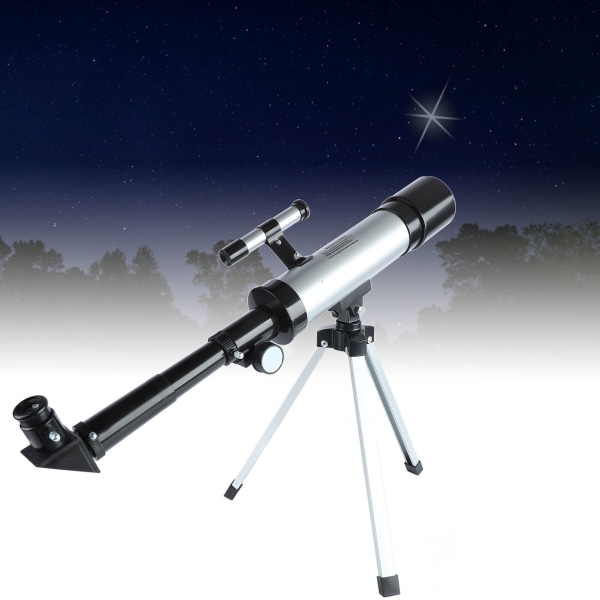 Astronomiskt teleskop HD monokulärt teleskop Högdrivet monokulärt med stativ Enkel set