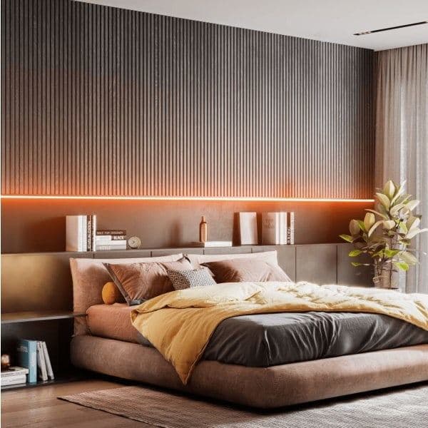Vanntett LED-lysstripe med fjernkontroll 5 meter