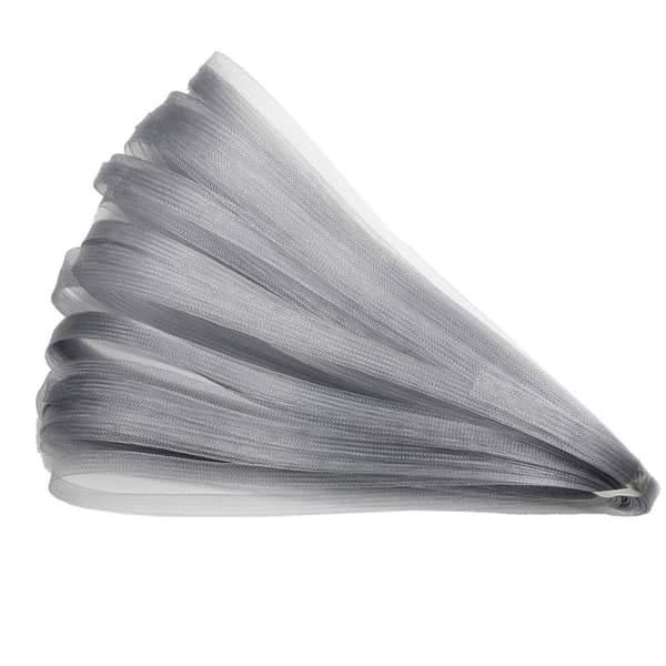 1/2/3/5 Crinoline Hestehår Braid DIY Håndverk for Hattemakeri Hatt Lyseblå Grå