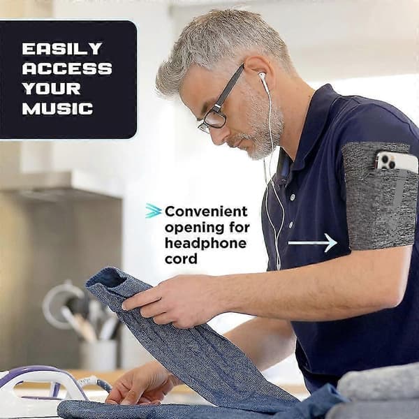 Edge Telefonholder for løping, telefonstropparmbånd passer, bruk for løping, gåing Moving gray xl code