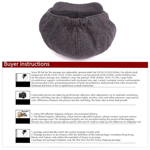 Bomull Polyester Menn Flat Cap Stilig Ensfarget Gutter Gentleman Kaffe