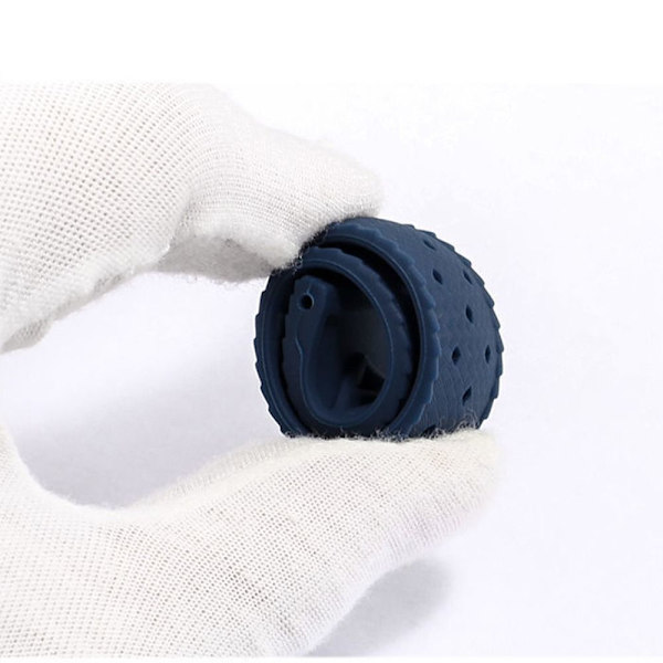 18mm 20mm 22mm Silikonkellohihna Silikonkello Musta