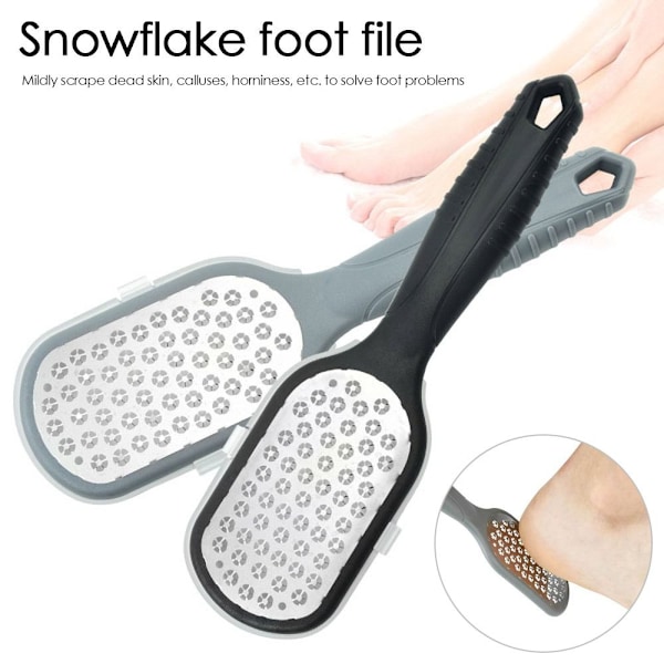 Pedikyrfil Callus Remover Fodfil Fodpleje Black