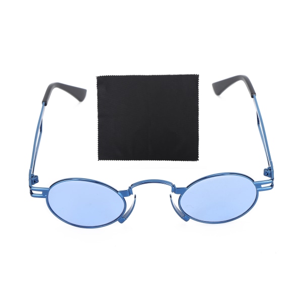 Unisex blå solbriller Briller Klæd Mode Unik stil Alloy Solbriller til mænd Kvinder