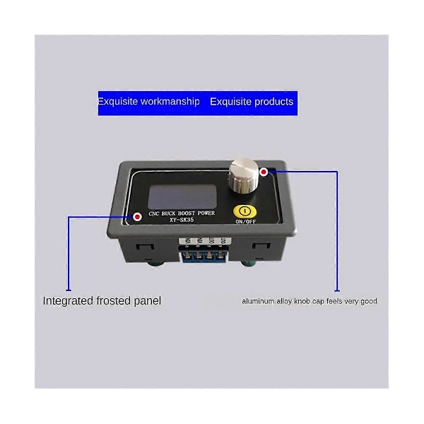 50W DC CNC Antihypertensiv Boost Converter 5-30V Justerbar Strömförsörjning Ingång Konstant Spänning So.pa