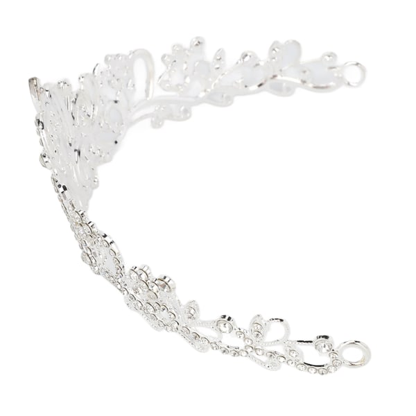 Crown Hair Pannebånd Princess Crown Hodestykker Justerbart Bling hårtilbehør for kvinne bryllupsfest