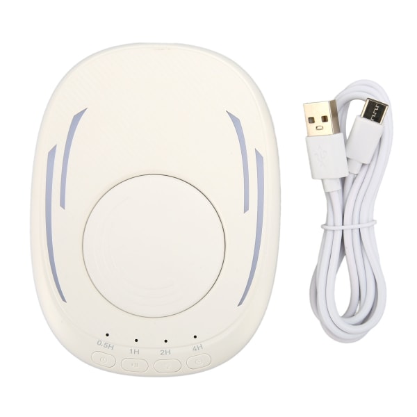 Tunnistamaton hiiren siirtolaite USB kannettava LED-kevyt hiiren ravistinasema vapaana, jotta kannettava tietokone pysyy aktiivisena valkoisena
