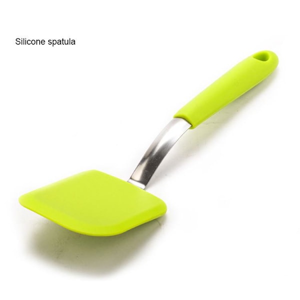 Non-stick silikone spade køkkenredskab wok stegepande spatel Matches the image 1pcs