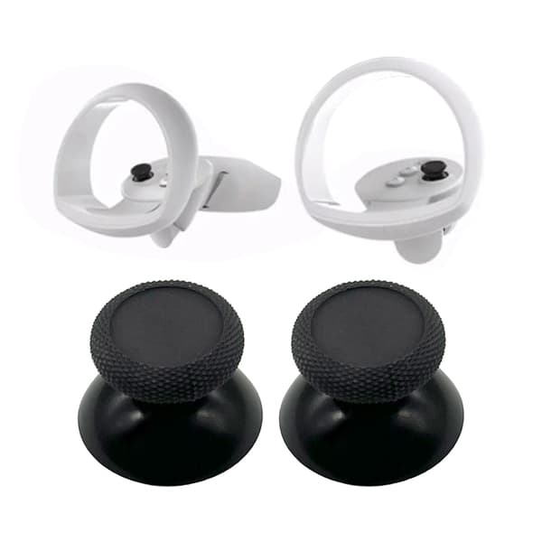 Ersætningsstik Game Controller Caps Reparationstilbehør Analog Thumb Stick Cap til MetaOculusQuest2/ Pro VR Controller null - 2