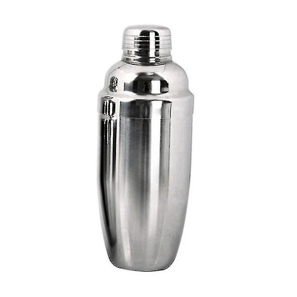 Cocktail Shaker, Livsmedelskvalitet Rustfrit Stål Martini Shaker Mixer Indbygget Si 250ml