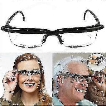 Justerbare briller Dial Vision Variable Focus briller avstandslesing