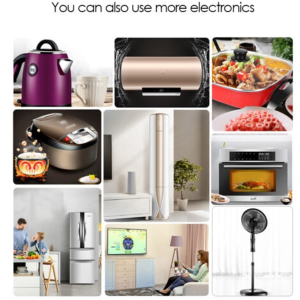 Smart stikdåse 16A WIFI (europæisk standard) Smart Plug Wifi stikdåse Tuya Smart Life APP--.pa
