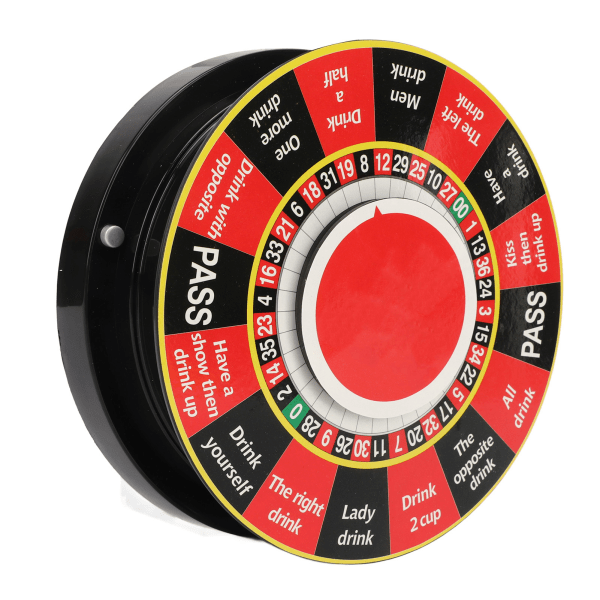 Premiehjul Elektrisk Spin Wheel Roulette Spill Drikkehjul for Home Party KTV Bar