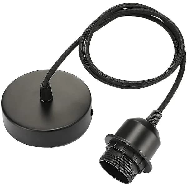 E27 Pendellampsladd med Skruvring