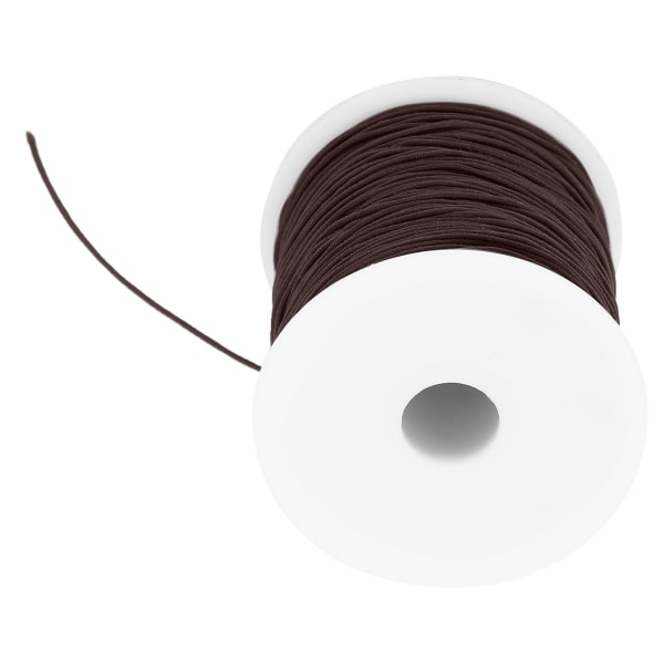 1mm x 100m koru rannekorun valmistus köysi elastinen lanka johto tee-se-itse helmet merkkijono köysi kahvi