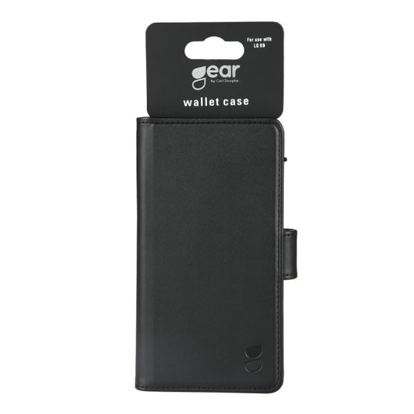 Mobilcover 3 Kortlommer Sort - LG K9