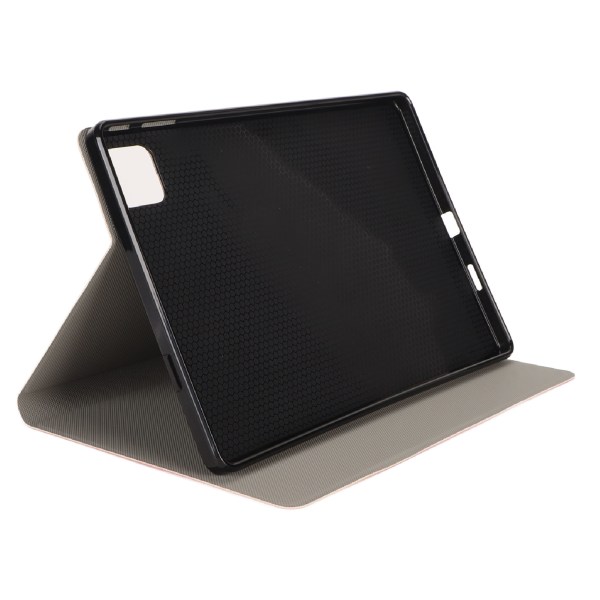 Case för Tab 13 Drop Resistant Full Skydd Exakta hål PU Läder Tablett Cover Svart