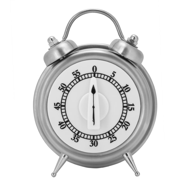 ABS Stoppeklokke Timer Mekanisk tidsverktøy for kjøkkenfrisørsalong og skjønnhetssenter