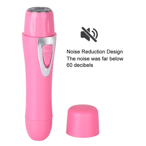 Mini Elektrisk Epilator Hårfjerning Til Ansigt Krop Armhule Underarm Ben Depilator (Pink)