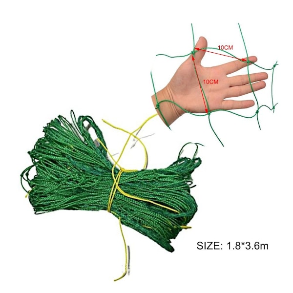 Kasvatustelineverkko Puutarhakasvit Kiipeilyverkko Muovi & Nylon 1.8x3.6m