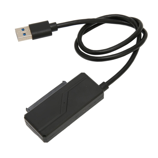 USB 2.0 til SATA 6+7 Easy Drive-kabel 480 Mbps USB til SATA optisk stasjonsadapterkabel for bærbar PC