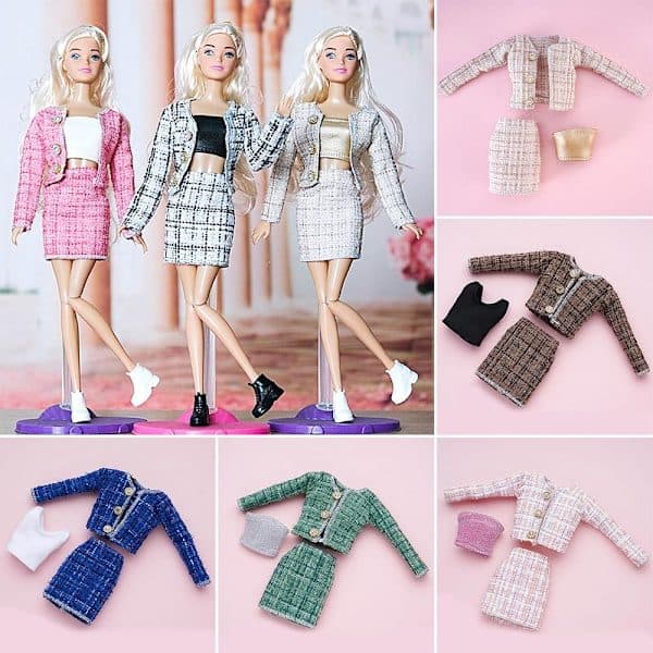 1 Set Dockkjol Elegant Kappa 3 3 3