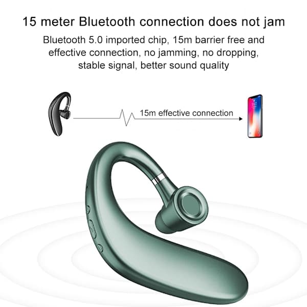 Wireless Bluetooth Earhook Headphones